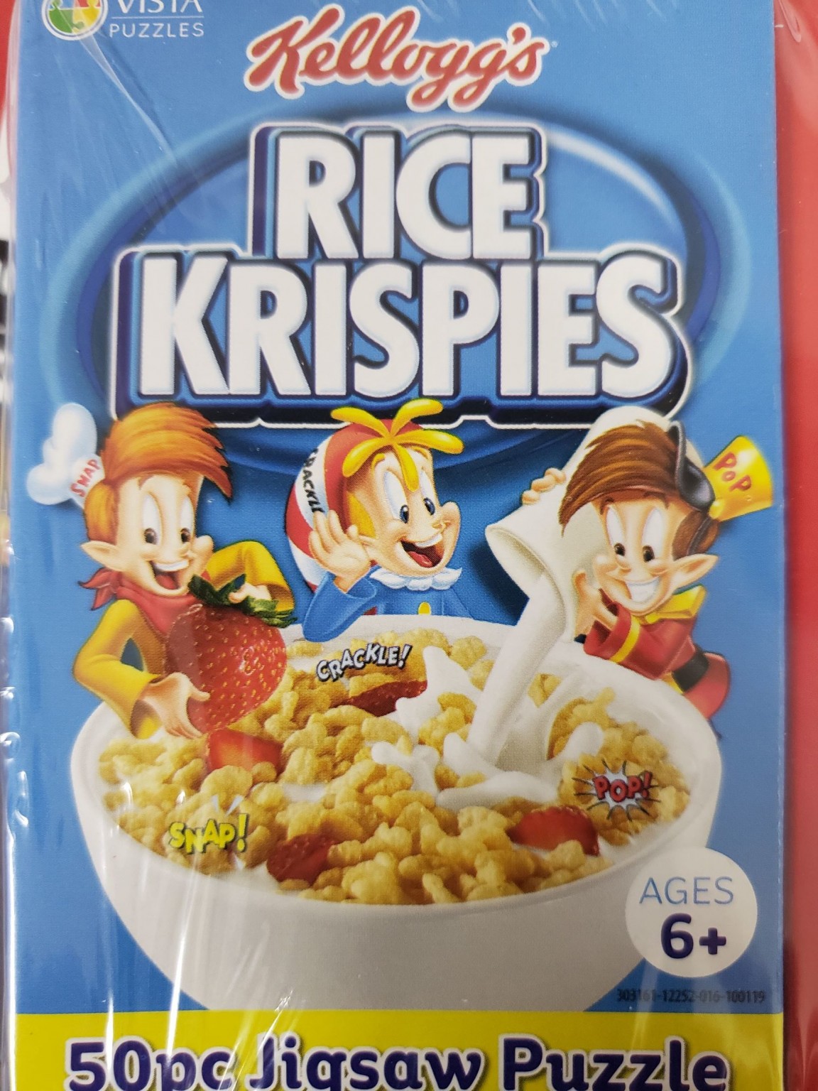 Kellogg S Cereal Box Mini Jigsaw Puzzle Piece Rice Krispies