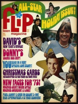 Flip Teen Magazine All Star Holiday Issue Jackson Five, Osmonds, Rick Springfield February 1973 (Collectible Single Back Issue Magazine)