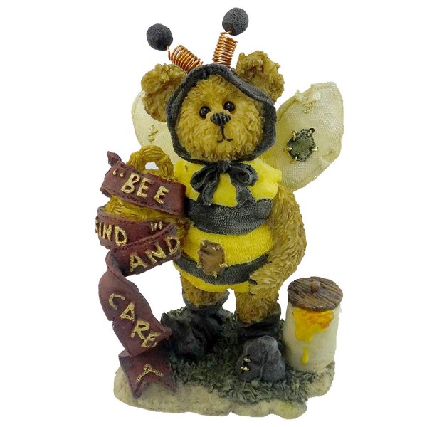 Boyds Bear Bearstone Collection Caren B Bearlove Beehive Honey 227722GCC