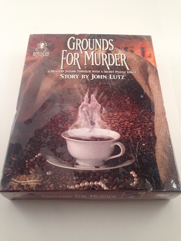 Grounds for Murder: Mystery Jigsaw Puzzle