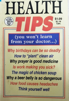 Health Tips (Your Won't Lear from Your Doctor) (Paperback)