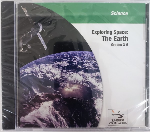 Sunburst Visual Media Discovery School Exploring Space: The Earth (Science Grades 3-6) (DVD)