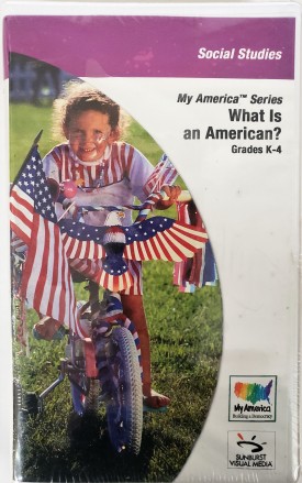 Sunburst Visual Media DVD & VHS Video Set: My America Series What Is An American? (Social Studies Grades K-4) (DVD)