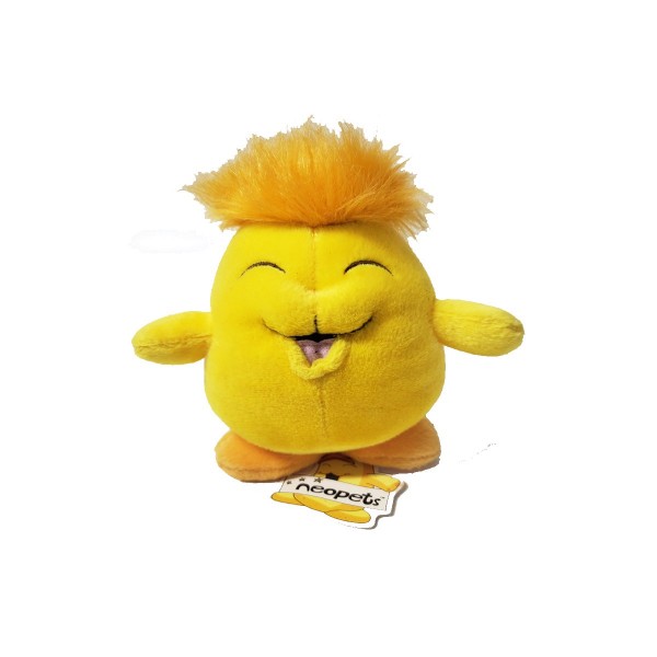 2001 Neo Pets Neopets Yellow Chia Plush Toy 6