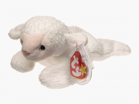 TY Beanie Baby - FLEECE the Lamb