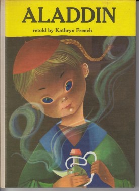 Alladin Retold by Kathryn French 1965 Holly Story Book Library (Vintage) (Hardcover)