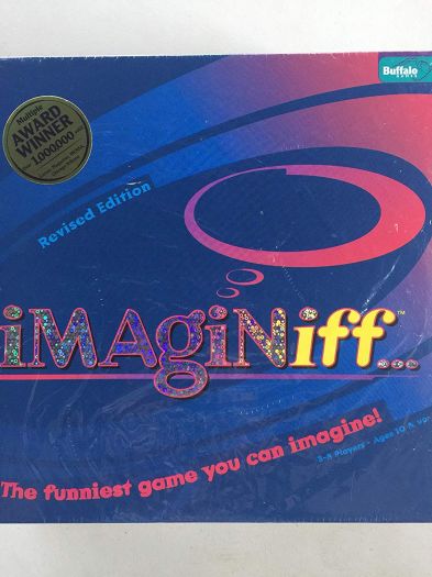 IMAGINiff Board Game 2006 REVISED EDITION Over 100 of 183 Question Cards New and Updated
