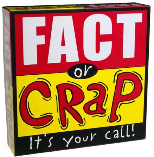 Fact or Crap Board Game by University Games
