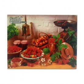 Vintage 1986 Guild Cherries and Berries 1000 Piece Jigsaw Puzzle 4710-38
