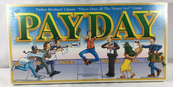 Vintage 1999 Payday Board Game by Parker Bros.