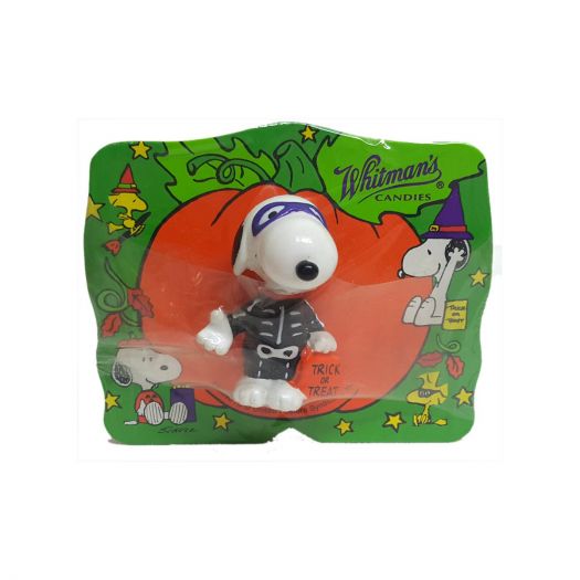 Peanuts Whitmans Skeleton Snoopy Halloween Figure & Whitmans Box Chocolate  Candy Sampler 1.75 oz. - Nokomis Bookstore & Gift Shop