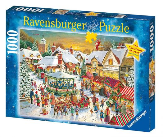 Ravensburger Christmas Market Puzzle - 1000 Piece Puzzle - Nokomis ...