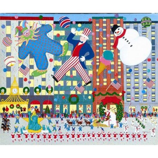 City Holiday Parade 500 Piece Macys Christmas Puzzle