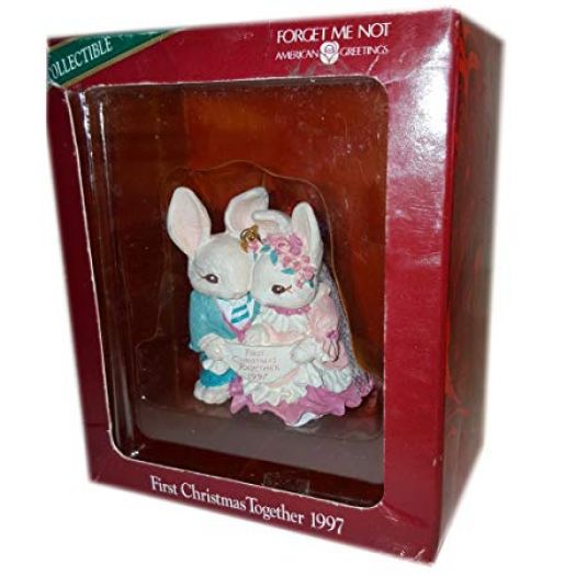 American Greetings Collectible First Christmas Together 1997 Ornament No. FXO...