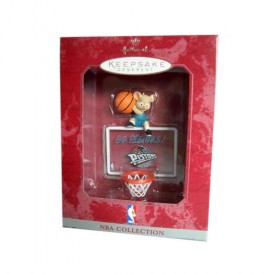 Hallmark Ornament NBA Collection Go Pistons 1998 Detroit Pistons Ornament QSR1043