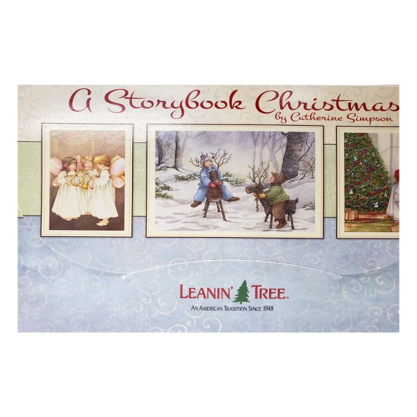 Leanin Tree A Storybook Christmas by Catherine Simpson Christmas Card Assortment 20 Cards & 22 Envelopes