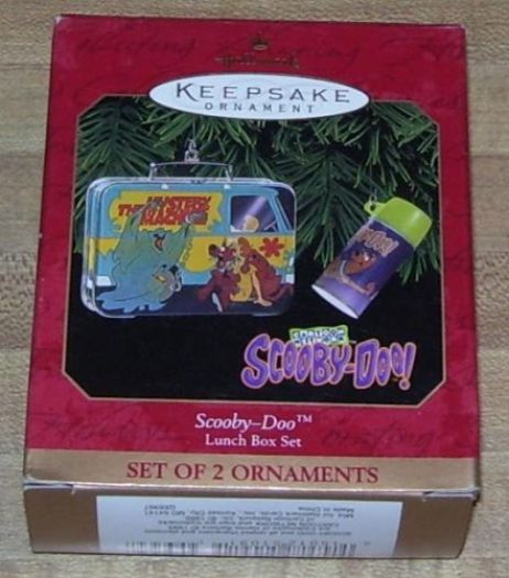 1999 Scooby Doo Lunchbox Hallmark Ornament