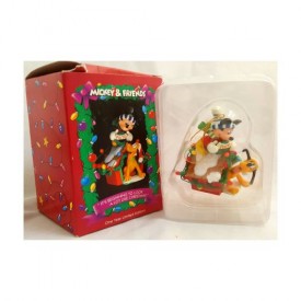 Enesco Treasury of Christmas Ornaments Mickey and Friends Its Beginning To Look A Lot Like Christmas Ornament