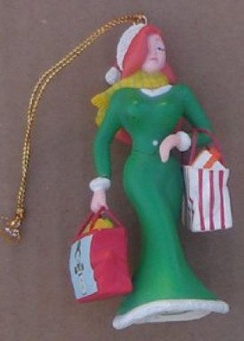 Jessica Rabbit Figure Christmas Resin Ornament