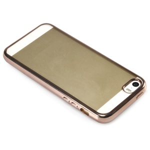 Onn ONB16WI035 Case with Electroplated Edge for iPhone 5/5s/SE, Pearl Blush