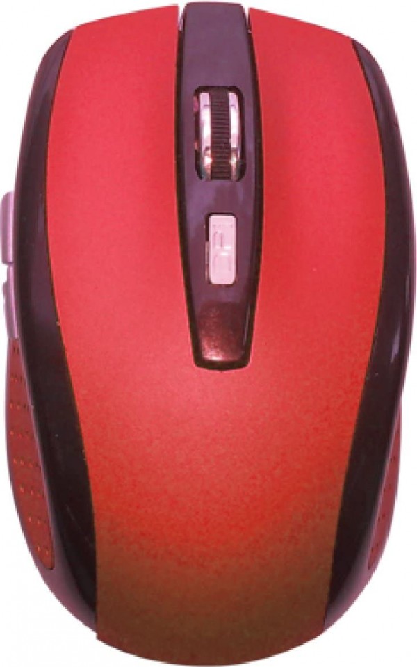 Hype 2.4GHz Wireless Optical Mouse - RED