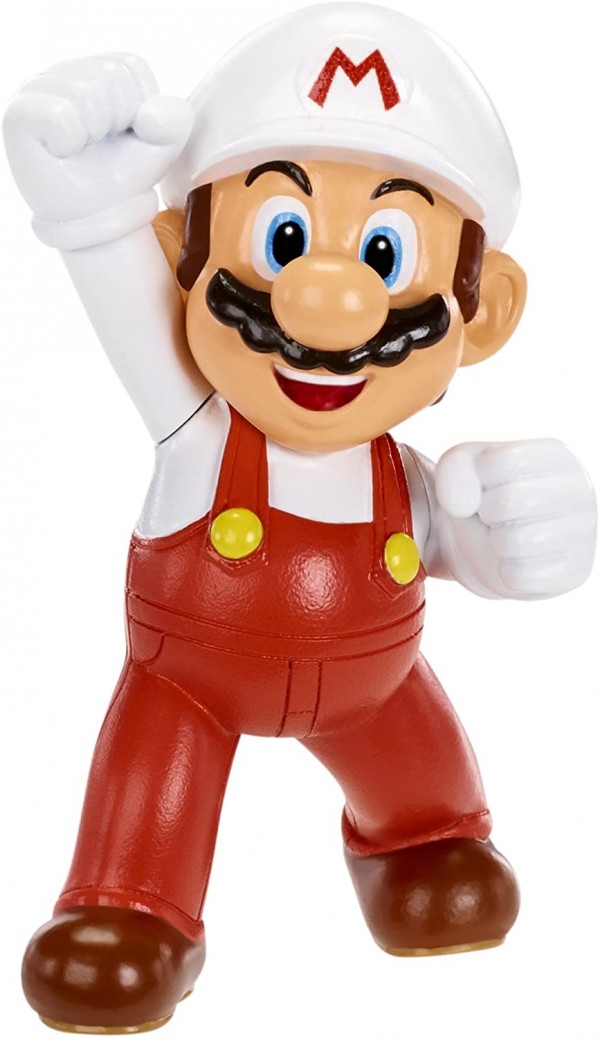 World of Nintendo 3 Fire Mario Figure (Series 1-1)