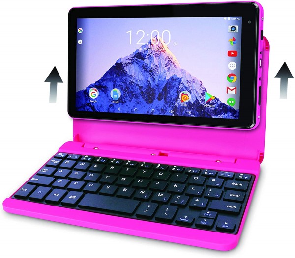 RCA Voyager Pro 7 inch Tablet (Touchscreen) with Keyboard Case - Android 6.0 (Marshmallow) -16 GB Storage Memory - PINK