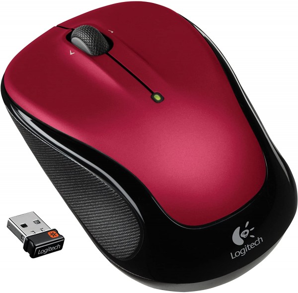 Logitech Wireless Mouse M325 with Designed-For-Web Scrolling - Red