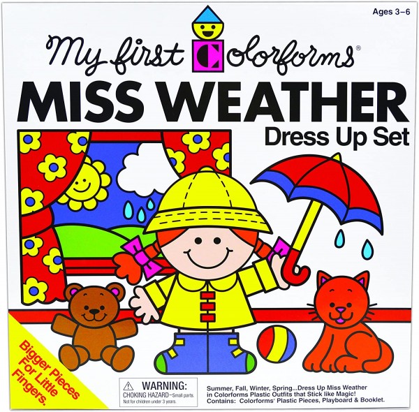 Colorforms Retro Miss Weather