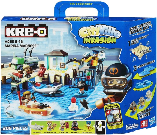 KRE-O CityVille Invasion Marina Madness Set (A3249)