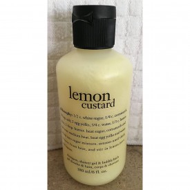 Philosophy Lemon Custard 3 in 1 Shampoo Shower Gel Bubble Bath 6 Oz