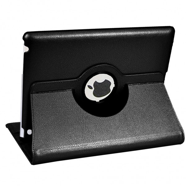 iHome Ih-ip1150b Swivel Folio Case for iPad Pro 9.7" + iPad Air 1 & 2 - Black