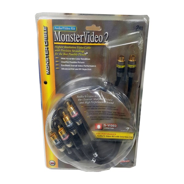 Monster SV2AV25-2M Interlink 250 A/V Kit S-Vide