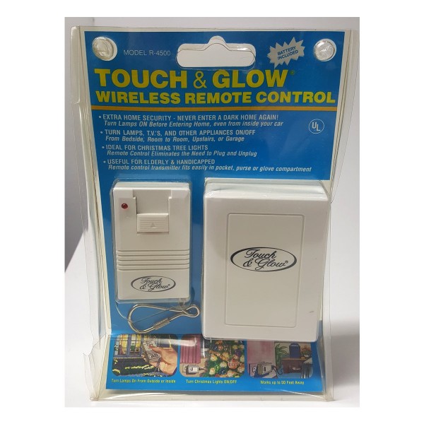 Bright Image Touch & Glow Home Security Wireless Remote Control R-4500