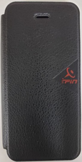 iPin Case For iPhone 5/5S Black Leather Style
