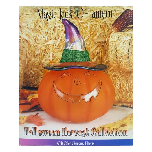 2004 Heritage Mint Halloween Harvest Collection Magic Jack O Lantern With Changing Effects HA13