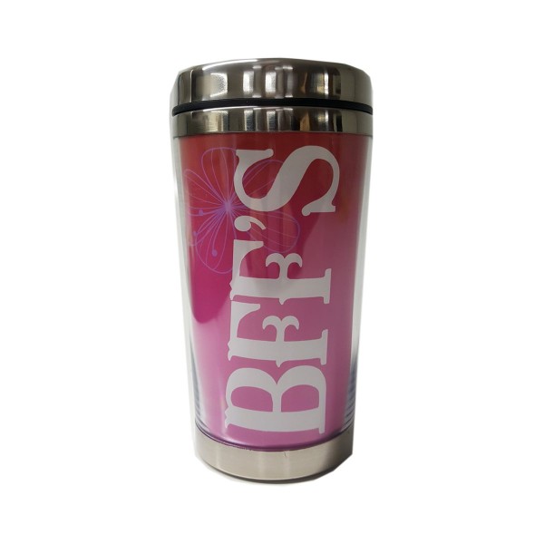 The Girls BFFs LOL Always Will Be Pink Stainless Steel 16oz Photo Mug