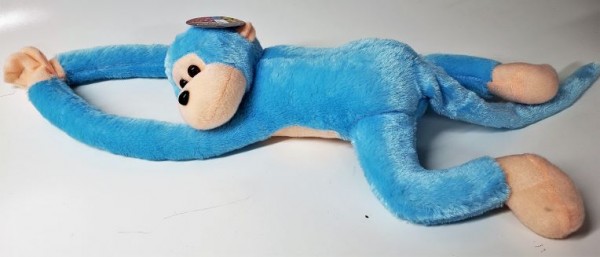 Click Products Screaming Plush Monkey 30" (Blue)