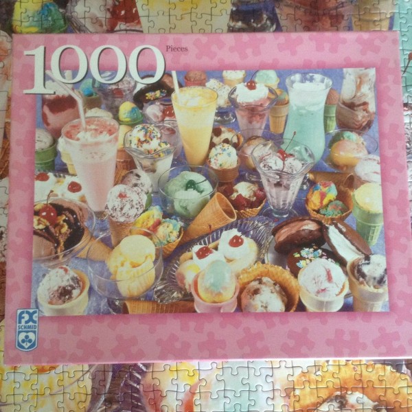 FX Schmid I LOVE ICE CREAM Jigsaw Puzzle 1000 Piece