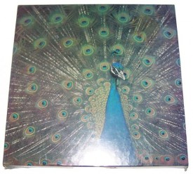 Eaton 500 Piece Jigsaw Puzzle The Treasure Collection Cock Of The Walk Peacock Puzzle