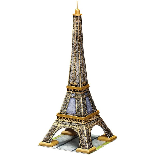 Ravensburger Eiffel Tower 216 Piece 3D Jigsaw Puzzle for Kids and Adults - Easy Click Technology Means Pieces Fit Together Perfectly