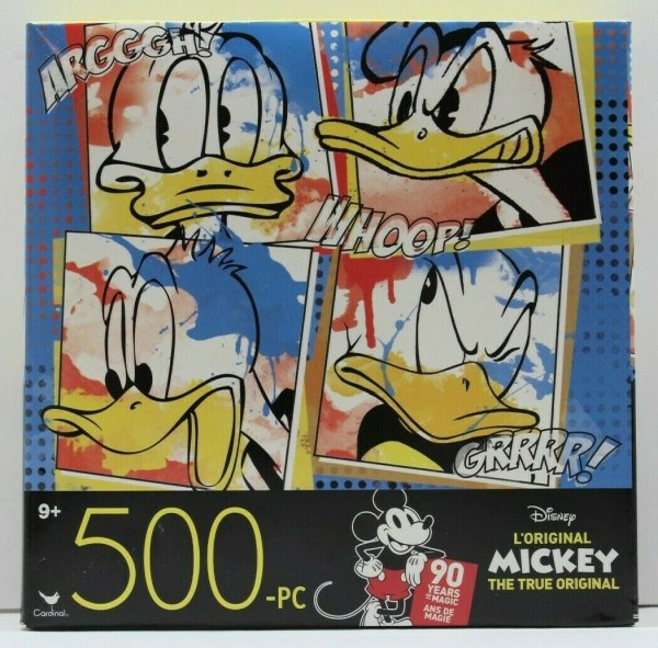 Cardinal Disney L' Original Donald Duck 500 Piece Puzzle