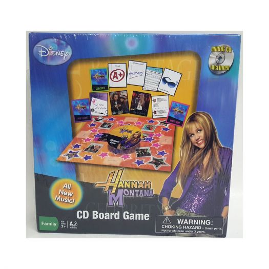 Hanna Montana CD Board Game