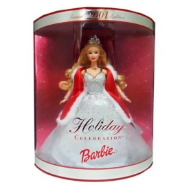 2001 Barbie Holiday Celebration Special Edition Barbie Doll