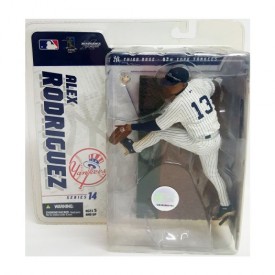 McFarlane Toys, MLB Series 14 Figure, Alex Rodriguez New York Yankees Pinstripes