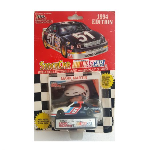 Racing Champions Mark Martin #6 Stockcar Series with Collectors Card 1/64 Scale Diecast 1994 Edition