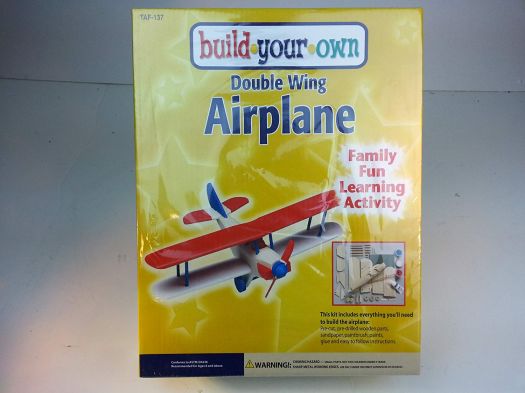 Double Wing Airplane Craft Kit