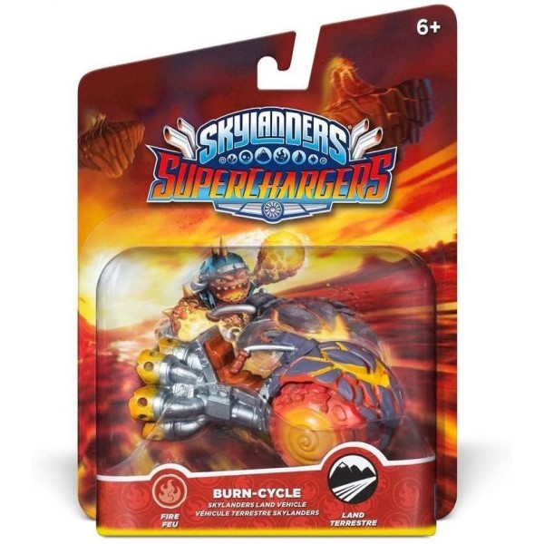 Skylanders Superchargers Vehicle Burn Cycle (Fire)/Video Game Toy