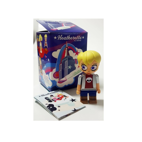 HEATHERETTE Richie Rich Skull T-shirt Figure Kid Robot vinyl art toy 2006 amanda lepour paris