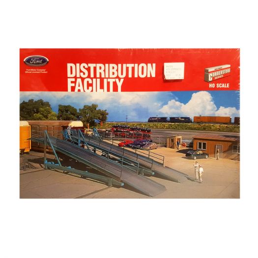 Walthers Cornerstone Series HO Scale Ford Distribution Facility Plastic Model Kit 933-3076